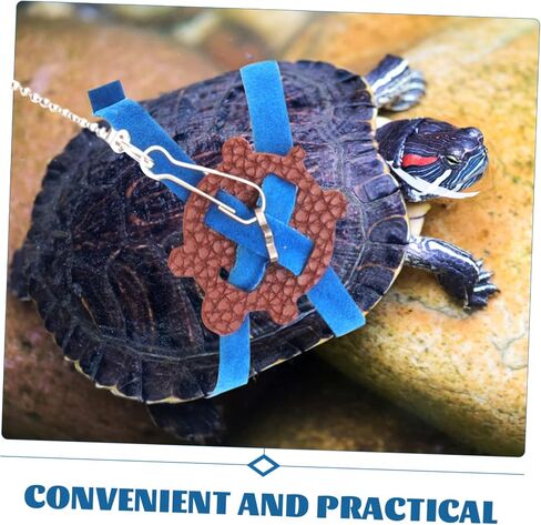 Totority Turtle Leash للحيوانات الأليفة المشي في الهواء الطلق للسلحفاة خفيفة الوزن وحبل التدريب لسهولة الاستخدام لأصحاب السلاحف in Kuwait