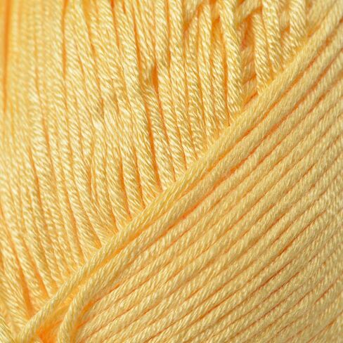 Silky Soft Yarn by Loops & Threads - Yarn for Knitting, Crochet, Weaving, and Arts & Crafts - Black, Bamboo, 3.5 oz in Saudi Arabia