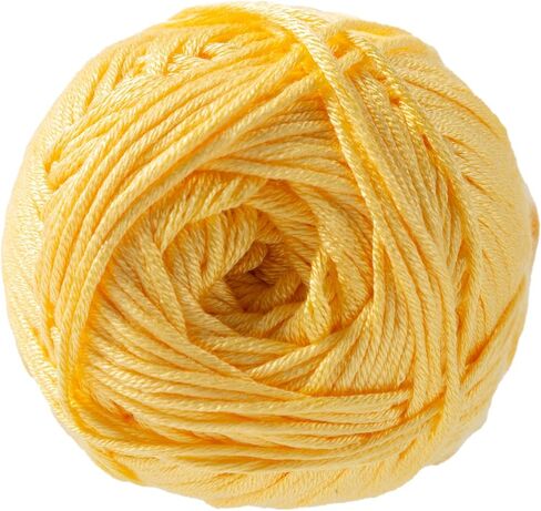 Silky Soft Yarn by Loops & Threads - Yarn for Knitting, Crochet, Weaving, and Arts & Crafts - Black, Bamboo, 3.5 oz in Saudi Arabia