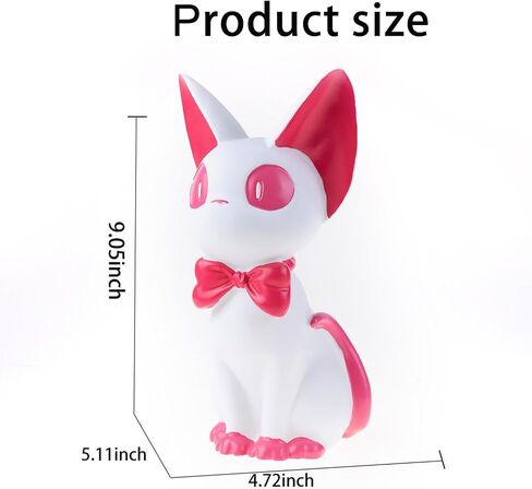Cat Piggy Bank for Kids | بنك Coin Coin Shatterproof ، هدية لعيد الميلاد ، عيد الميلاد ، عيد الهالوين | ديكور المنزل لغرفة النوم وغرفة المعيشة والمطبخ على الرف والطاولة والنوافذ (قطة أسود) in Kuwait