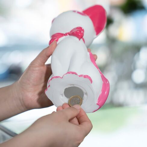 Cat Piggy Bank for Kids | بنك Coin Coin Shatterproof ، هدية لعيد الميلاد ، عيد الميلاد ، عيد الهالوين | ديكور المنزل لغرفة النوم وغرفة المعيشة والمطبخ على الرف والطاولة والنوافذ (قطة أسود) in Kuwait