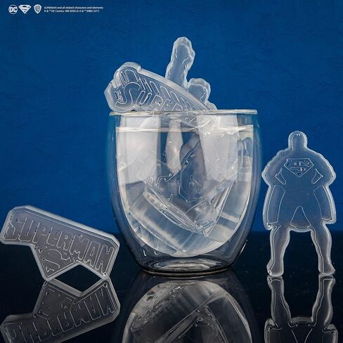 Cinereplicas DC Comics - Ice Cube Mold - Superman - Official License in Saudi Arabia