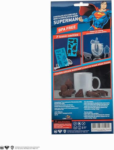 Cinereplicas DC Comics - Ice Cube Mold - Superman - Official License in Saudi Arabia