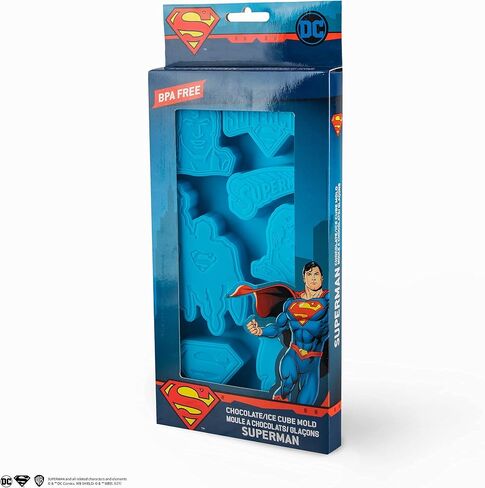 Cinereplicas DC Comics - Ice Cube Mold - Superman - Official License in Saudi Arabia