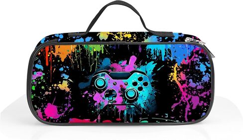 Game Pencil Case for Boys Kids, Large Capacity Pencil Pouch for School, Gaming Pencil Box, Gamer Pen Bag Stationary Organizer for Teens Adults (Gaming 2) in Saudi Arabia