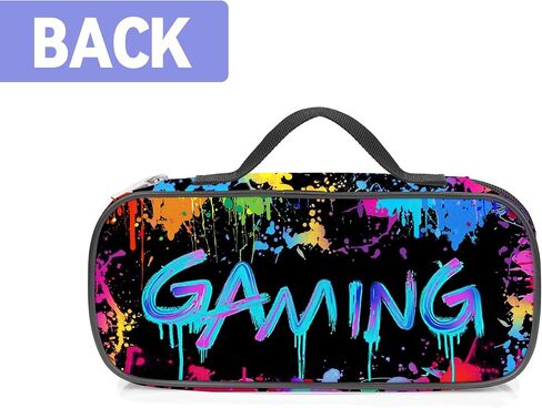 Game Pencil Case for Boys Kids, Large Capacity Pencil Pouch for School, Gaming Pencil Box, Gamer Pen Bag Stationary Organizer for Teens Adults (Gaming 2) in Saudi Arabia