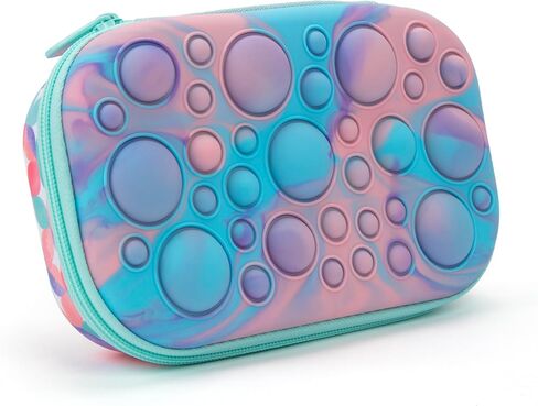ZIPIT Bubble Pencil Box for Kids | Fidget Case | Silicon Sensory Push It Case | Large Capacity Pencil Case for Girls and Boys in Saudi Arabia