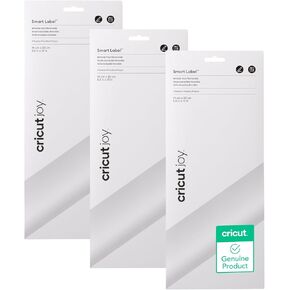 Cricut Smart Removable Vinyl (5.5in x 13in, White) 3pk - Matless Cutting, Removable, Ideal for Temporary Projects