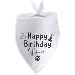 Happy Birthday Mommy Dog Bandana Pet Triangle Scarf for Large Medium Small Cats Dogs Mom Happy Photo Prop Pet Scarf Accessories Christmas Puppy Gifts