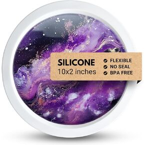 Premium Round Resin Table Silicone Mold 10x2 Inches (Single Unit) - Durable, Reusable, and No Seal Required for Effortless DIY Epoxy River Table Casting and Creative Projects