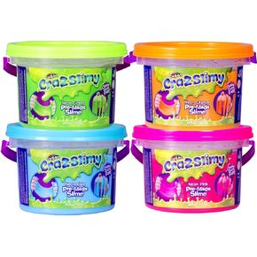 CRA-Z-Slimy Creations Premade Slime 24oz Tub, Individual Container of Slime, Random Colors