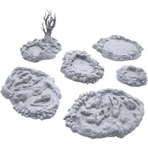 EnderToys Fey Marshes by Printable Scenery, 3D Printed Tabletop RPG Scenery and Wargame Terrain 28mm Miniatures