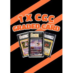 1 Random CGC Graded Pokemon Card Slab Authenticated and Encased Mystery Bag (Perfect for Gifts)