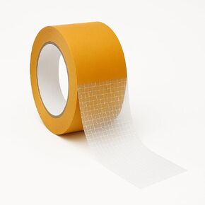 WOD High-Tack Double Sided Scrim Tape – 2 in. x 36 yds. – Heavy Duty Scrim Adhesive for Carpets, Wall Decor, Foam & More – DIY, Home & Contractor Use – Industrial Grade