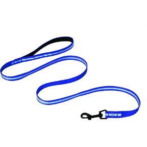 abjobibi مقود كلب عاكس أحادي الجانب ، مقبض مبطن نايلون المقاود للكلاب المتوسطة والصغيرة المشي ، 6 أقدام (أحمر) 1.0 in Kuwait