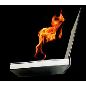 FIRE Book (Hot Book) by Premium Magic - Trick