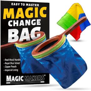 Magic Makers Magic Change Bag - Become Transformational - Complete with Color Silk Blendo