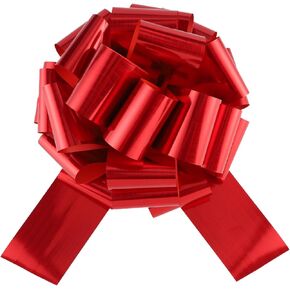 14 Inch Big Red Bow,1Pcs Big Bow for Present,Big Gift Bow for Appliances,Bikes,Table Decorations and Party Events Decoration