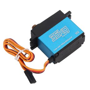 محرك المؤازرة ، Servo Motors 35kg Coreless Controller Metal for 1/8 1/10/12 جهاز التحكم عن بُعد للسيارة المعدنية الرقمية