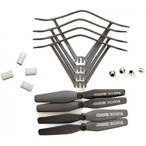 قابلة للطي RC Drone Propeller Guard Cover متوافقة مع 8807 8807W 8807HW قطعة احتياطية قابلة للاستبدال