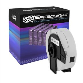 Speedy Inks Compatible Address Label Replacement for Brother DK-1201 (White) Compatible with Brother QL-1050 QL-1050N QL-1060N QL-500 QL-550 QL-570 QL-570VM QL-580N QL-650TD QL-700 QL-710W QL-720NW