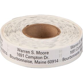 Personalized Large Print Self-Stick Address Labels 500 - White
