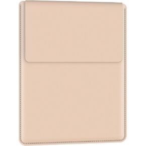 BVYA 12-13.3" Laptop Sleeve, PU Leather Laptop Case Compatible with MacBook Air 13 2018-2022 (M2 A2681 M1 A2337), Compatible with MacBook Pro 13 2016-2022 (M2 A2686 M1 A2338 A2251 A2289 A2159)