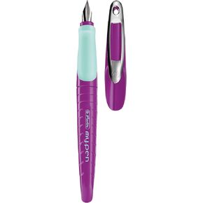 my.pen M-Nib Fountain Pen - White black