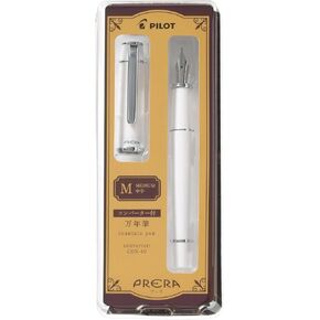 Pilot Fountain Pen Off-white Medium Pont P-FPR-1-OW-M With Original Stylus Ballpoint Touch Pen