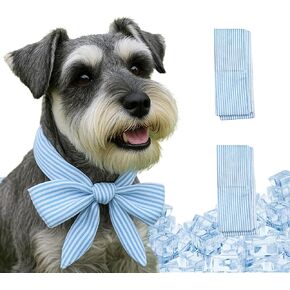 4pcs Cooling Scarf for Pets,Summer Cooling Scarves Keep Cats and Dogs Cool, Reused,Rrecycled,Suitable for Dogs (4pcs-Avocado) in Kuwait