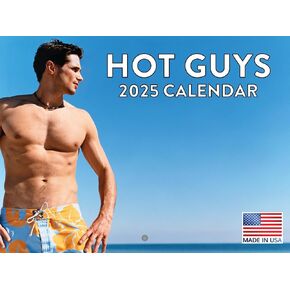 Shirtless Cowboy Calendar 2025 Sexy Men Monthly Wall Calender 12 Month | American Made In The USA