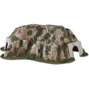 Woodland Scenics N Scale Ready Landform Tunnel Curved 10 Wide x 16-1/2" Long