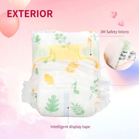 Reborn Baby Doll Clothes 6 Pieces Diapers for 17-22 inch Reborn Dolls Clothing Newborn Baby Reusable Diaper Bag (Plant) in Saudi Arabia