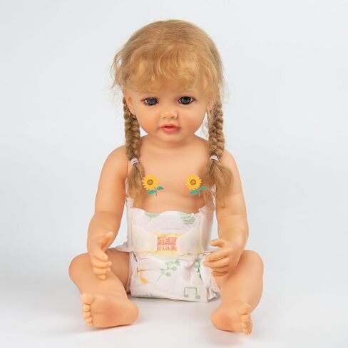 Reborn Baby Doll Clothes 6 Pieces Diapers for 17-22 inch Reborn Dolls Clothing Newborn Baby Reusable Diaper Bag (Plant) in Saudi Arabia
