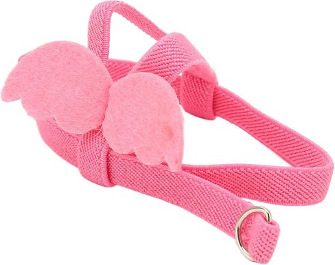 Fydun Harness Leash ، Bird Bite Leash القابل للتعديل ، مرن مضاد للأمهات الحبل الخفيف الحبل للتدريب على الببغاء M Pint Pet Gray African (Roseate) in Kuwait