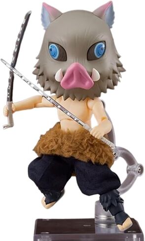 Smile Smile Demon Slayer: Kimetsu No Yaiba: inosuke Hashibira Nendoroid Doll Outfit Set Multicolor in Saudi Arabia