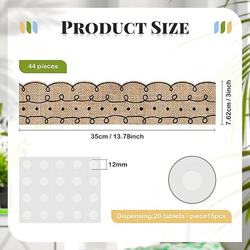Leinuosen 50.5 ft Squiggles and Dots Die Cut Border Trim 44 Pcs Bulletin Board Border with 20 Sheet Glue Point Dots Bulletin Back to School Decoration for Classroom School Office(White with Black) in Saudi Arabia
