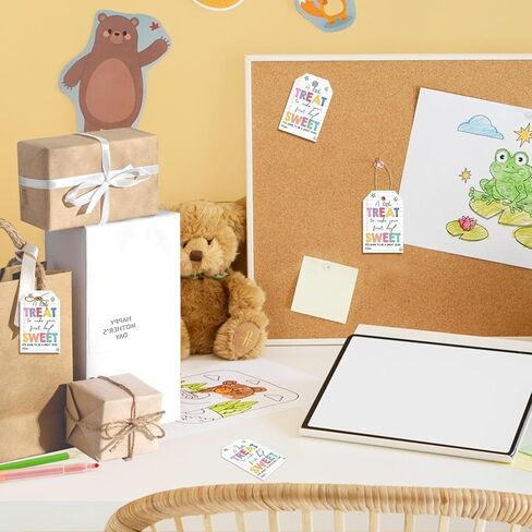 50pcs Happy First Day of School Hights Tags للمعلمين أو الطلاب ، مرحبًا بك مرة أخرى في الديكور المدرسي وسيكون العام الدراسي الجميل (حلو) in Kuwait