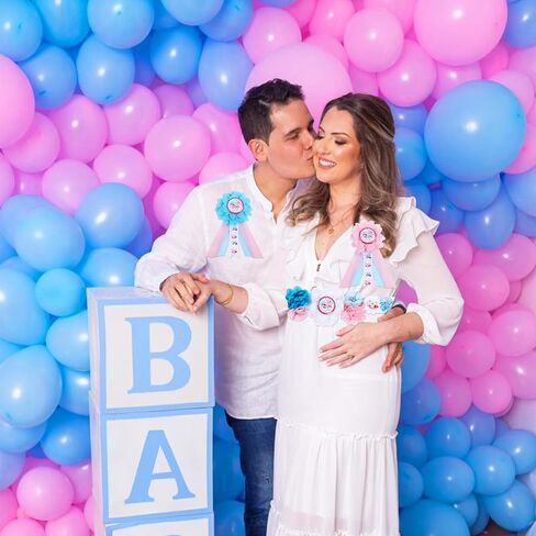 Boots or Bows Baby Shower Maternity Sash Kit - Cowboy or Cowgirl Theme Gender Reveal Party Belly Belt Corsage Pins, Wild Western Theme New Parents Pregnancy Photo Props Party Supplies in Saudi Arabia