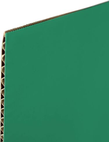 Flipside Products درع الخصوصية المموج Flipside، أبيض، 18 بوصة × 48 بوصة، عبوة من 24 قطعة in Saudi Arabia