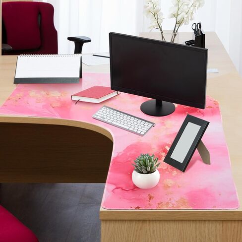 L pad mouse mouse pad desk pad 33 '' كبير لوحة الماوس المطاطية الطوي in Kuwait