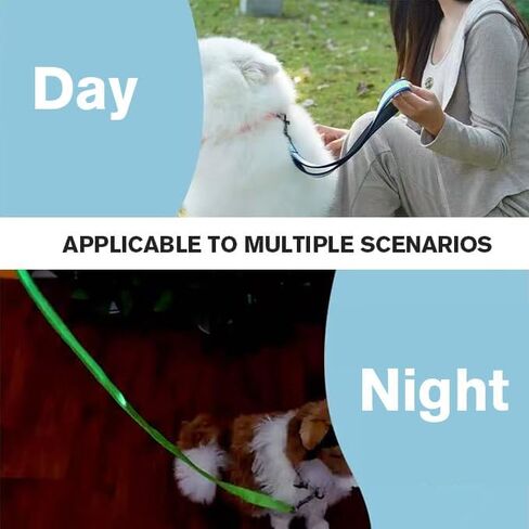 abjobibi مقود كلب عاكس أحادي الجانب ، مقبض مبطن نايلون المقاود للكلاب المتوسطة والصغيرة المشي ، 6 أقدام (أحمر) 1.0 in Kuwait