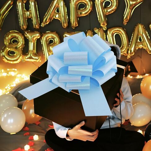 14 Inch Big Red Bow,1Pcs Big Bow for Present,Big Gift Bow for Appliances,Bikes,Table Decorations and Party Events Decoration in Kuwait