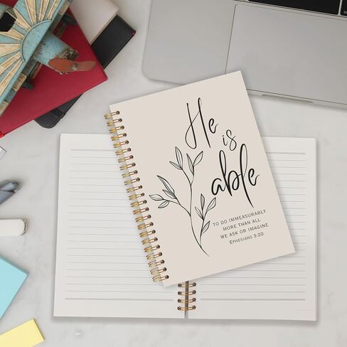 Qabliqo Jesus Christian Spiral Notebooks, Christian Gift Journal for Women, Daisy Flower Field Jesus Hugging Journals for Woman, Religious Notebook for Note Taking, 5.5x8.3 Inch in Saudi Arabia