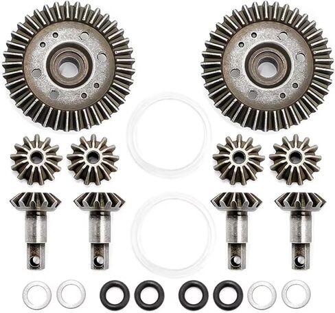 RC Car Accessories Compatible with Traxxas for Slash for Stampede for Rustler HQ727 1/10 RC Car Upgrade Parts 4x4 Metal Differential Gear Output Gears Set(1pcs) in Kuwait