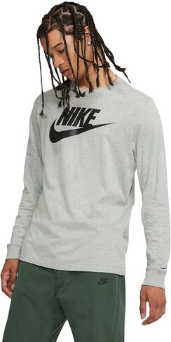 Nike Men's T-Shirt 100% Cotton (US, Alpha, Medium, Regular, Regular, Purple Cosmos) in Saudi Arabia