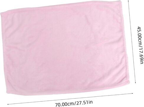 Cabilock Gorgeous Solid Flannel Fleece Pet Blanket Cozy Pink Throw for Dogs and Cats Lightweight and Extra Warm Bedding for Indoor Use for Giving in Saudi Arabia