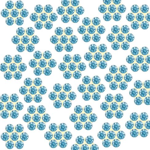 120 Pcs 12mm Plum Blossom Rhinestones Crystal Glass Gems Jewels, Flatback Gold Base Rhinestone Gemstone for Decoration Crafts Clothes Bag Shoes Hat Embellishments Accessories(08 Black) in Kuwait