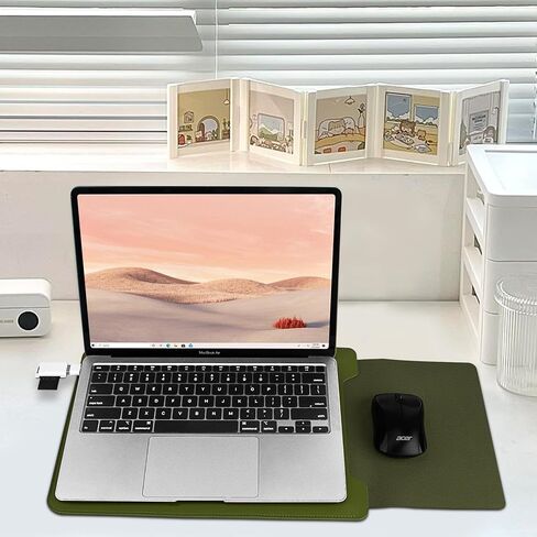 BVYA 12-13.3 "كمبيوتر محمول ، حالة كمبيوتر محمول من الجلد PU متوافق مع MacBook Air 13 2018-2022 (M2 A2681 M1 A2337) ، متوافق مع MacBook Pro 13 2016-2022 (M2 A2686 M1 A2338 A2251 A22289 A2159) in Saudi Arabia