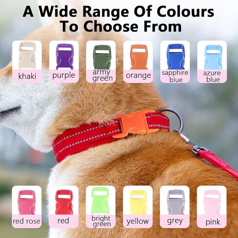 120 Pack of 1 Inch Quick Side Release Adjustable Plastic Buckles for Backpacks, Luggage Straps, Pet Collar in Saudi Arabia